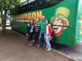 Kressa, Kristen and Me with Don, our tour bus guide, from Paddywagon Tours