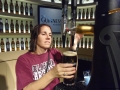 Learning how to pour a pint of Guinness