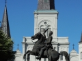 Jackson Square with St. Louis Cathedral in the background