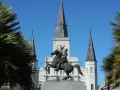 Jackson Square with St. Louis Cathedral in the backgroun