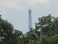 You can see the Eiffel Tower from Père Lachaise Cemetery