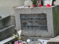 Jim Morrison of The Doors grave at Père Lachaise Cemetery