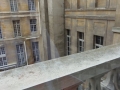Looking out the window from the Palace of Versailles
