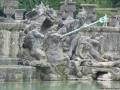 One of the fountains on the grounds of the Palace of Versailles
