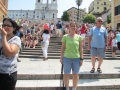 At the Spanish Steps