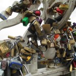 Wow! Look at all these padlocks