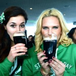 Pouring the perfect pint at the Guinness Storehouse over St. Paddy's in Dublin