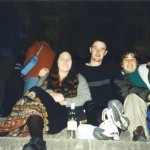 Tracy, Patrick and Me on the Steps of Sacre Coeur, Paris