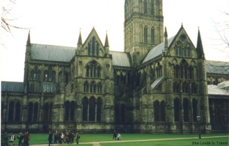 A great view of Salisbury Cathedral