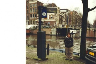 In front of One of the Canals