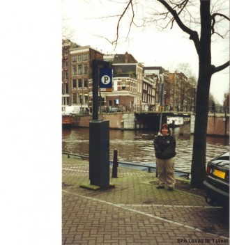 In front of One of the Canals